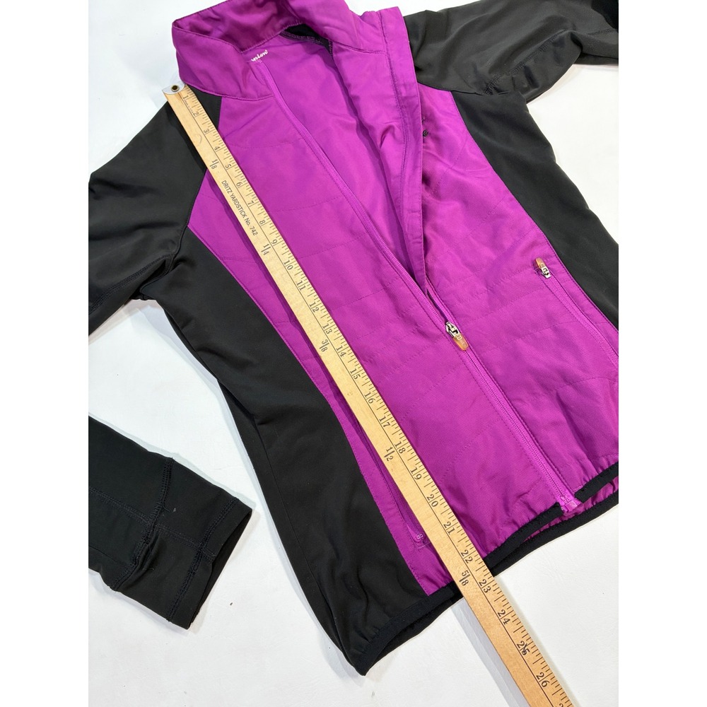 Champion Roanoke College Jacket Full Zip‎ Purple Black Women's Small Athletic - Picture 4 of 10